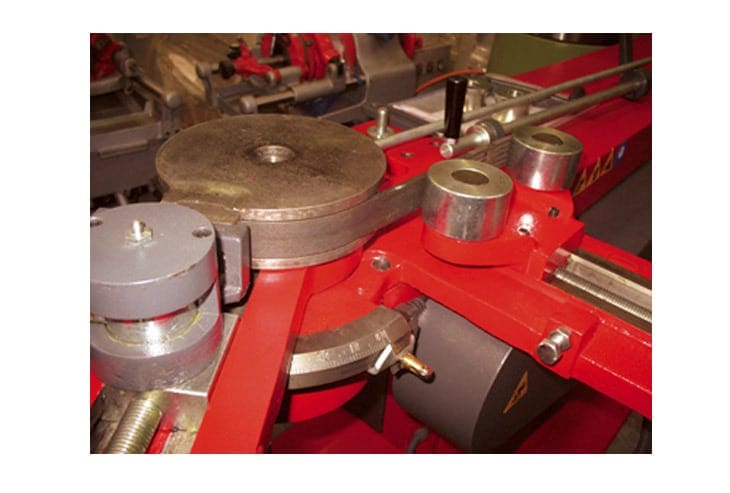 Curvassi C100 Pipe Bending Machine Close Up