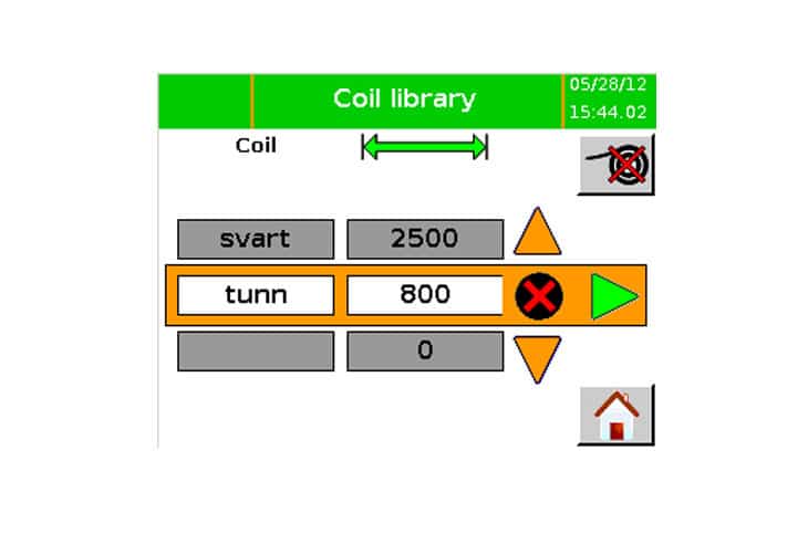 LineLink Touch Screen Control - Coil Library