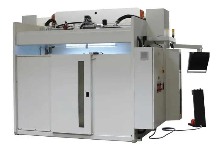 Baykal APHS CNC Hydraulic Pressbrake Rear View