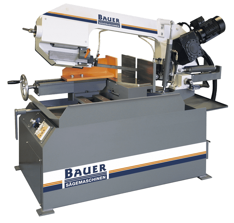 Main view Bauer S280 G Auto Down Feed Double Mitre Bandsaw 415v
