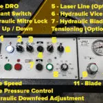 Sterling SRA DGSA Semi-Automatic Bandsaw 415V image 8