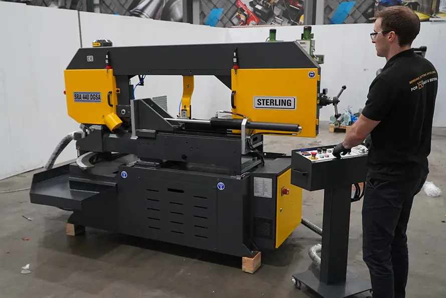 Sterling SRA DGSA Semi-Automatic Bandsaw 415V image 4