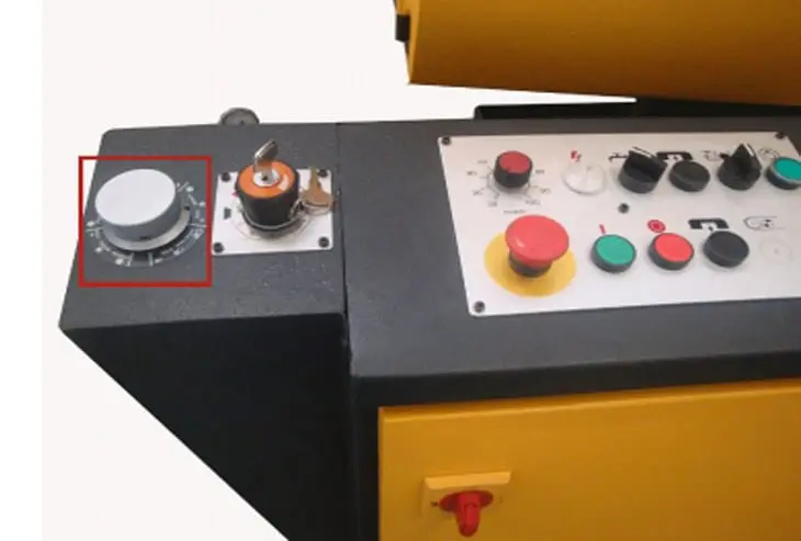 Sensitive Cutting Pressure Control