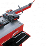 Close up detail Rotary Tube Bending on a Simasv Horizontal Press