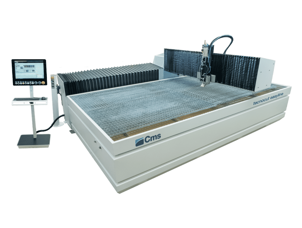 Main view - CMS-Tecnocut-Easyline-Waterjet-Cutter