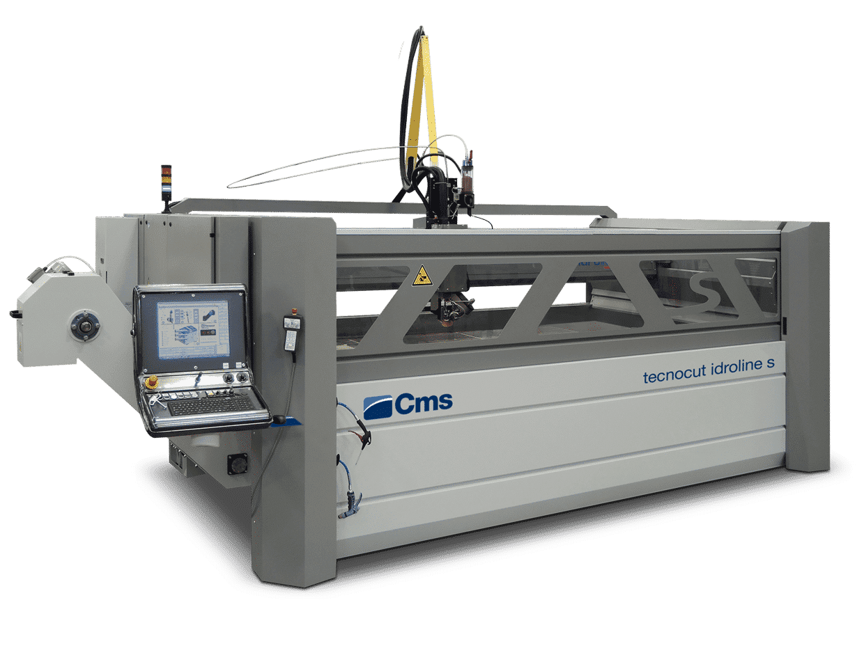 Main view CMS Tecnocut Idroline S Waterjet Cutter