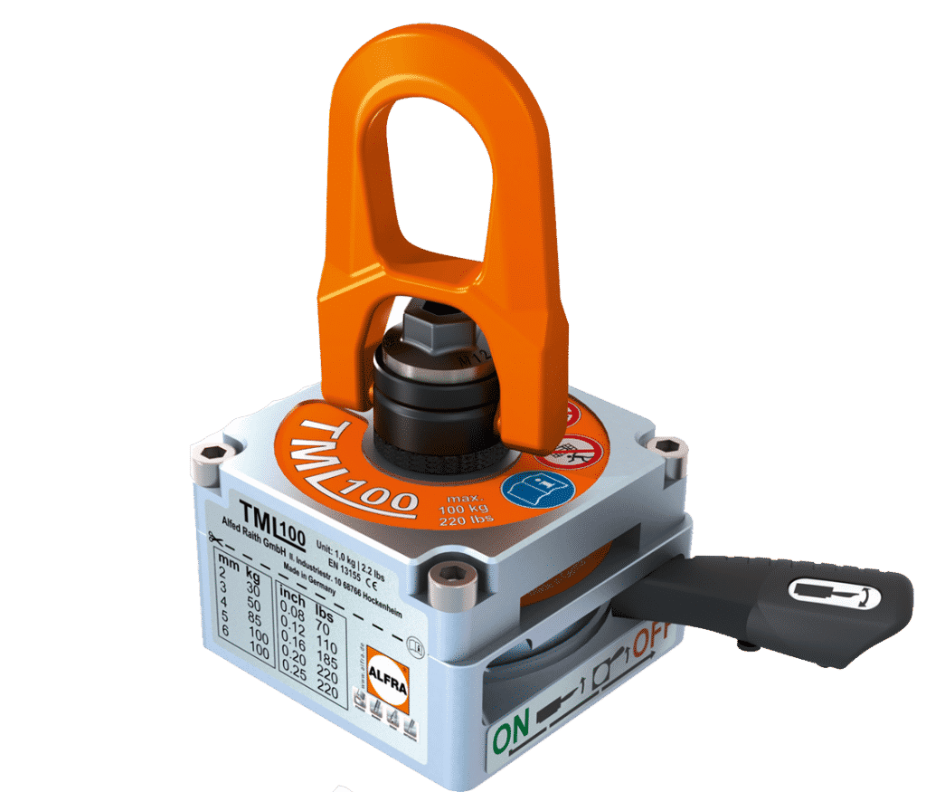 Main view - TML-100-Permanent-Lifting-Magnet
