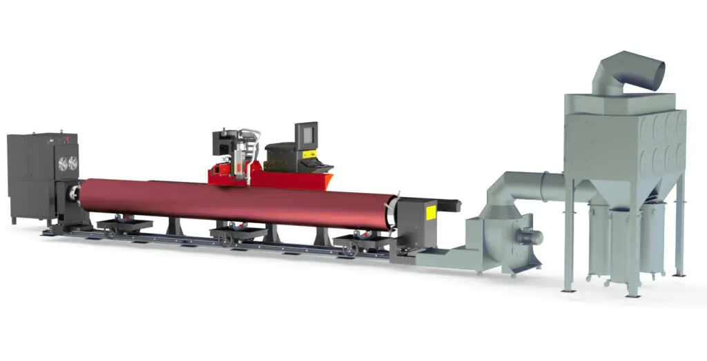 Standalone Pipe Cutting Attachment