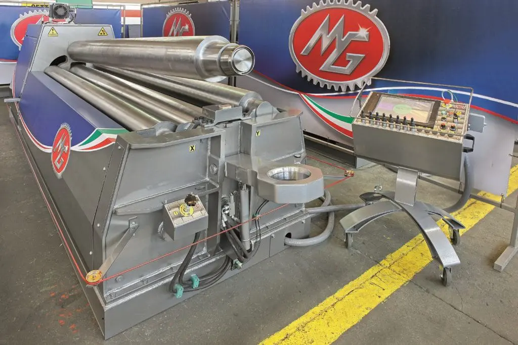The Advantages of the MG CNC Bending Rolls