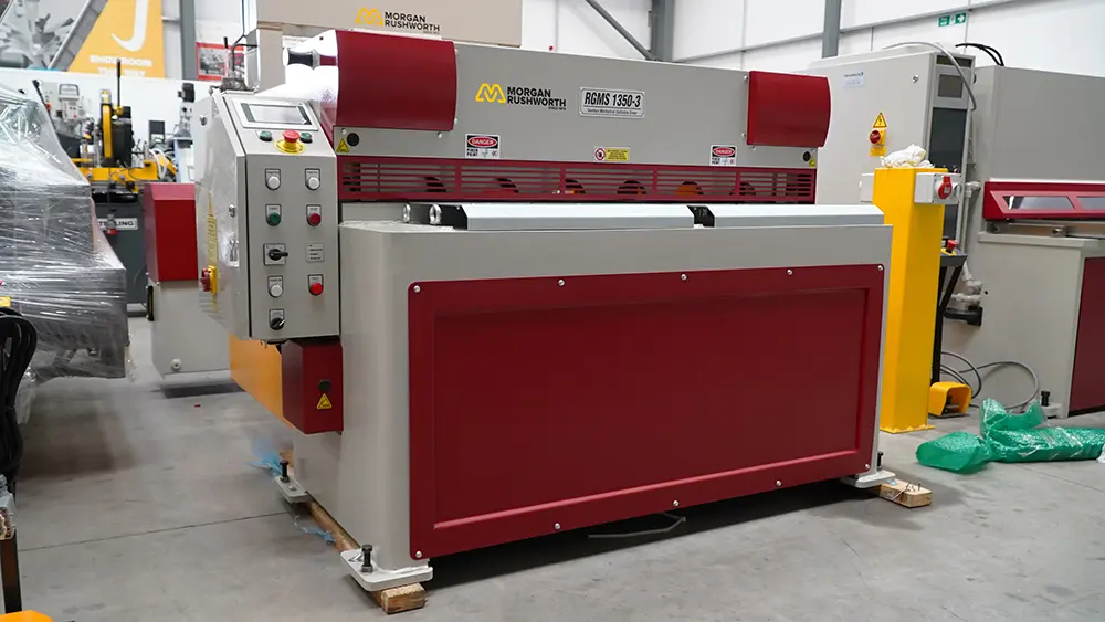 Morgan Rushworth RGMS Mechanical Guillotine Shear 415v image 14