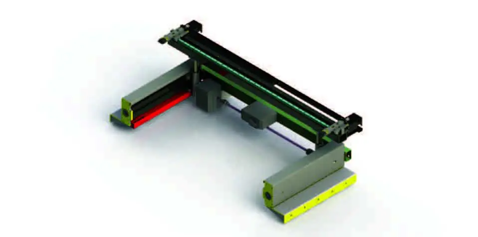 4 Axis X, R, Z1, Z2