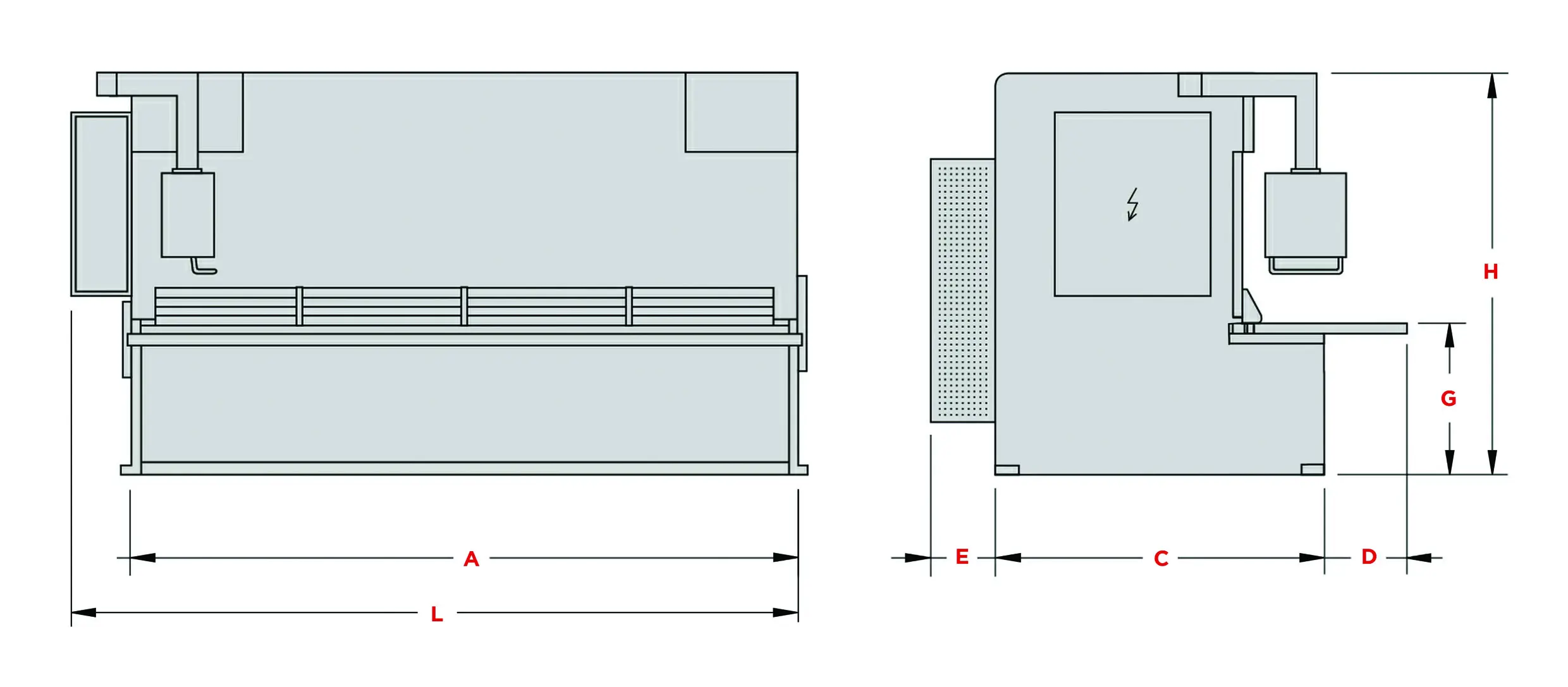 Morgan Rushworth Press Brake PB-PBS Diagram