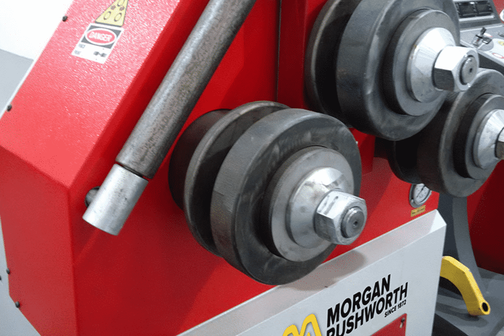 Close up of the rings on a Morgan Rushworth Section Roller