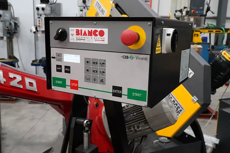 Bianco SAE Semi-Automatic Single Mitre Bandsaw 415v image 4