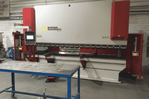 Casestudy image of a Morgan Rushworth Press Brake onsite at SW Asgood Engineering