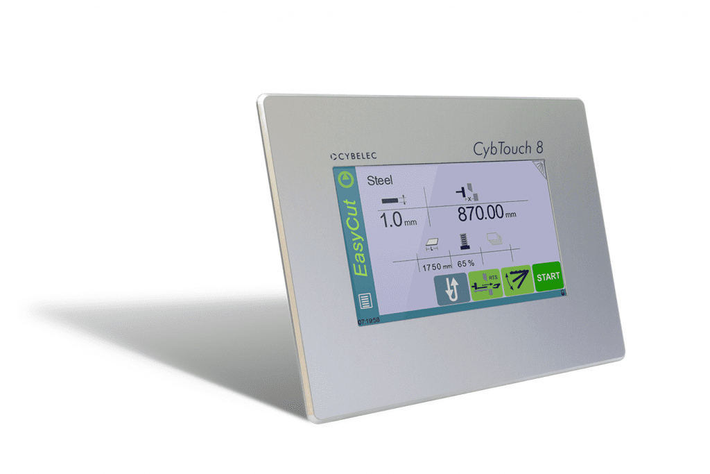 Right View Cybelec-Cybtouch-8-Control-Panel