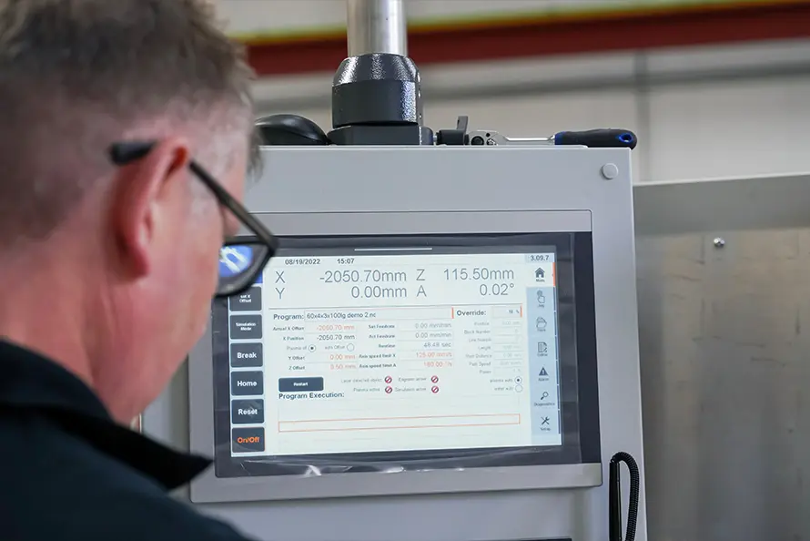 Morgan Rushworth SPM CNC Tube & Section Plasma Machine image 7