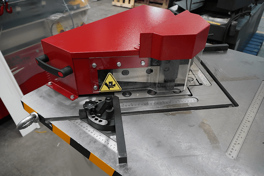 Morgan Rushworth HFA (250 x 6) Hydraulic Corner Notching Machine image 5