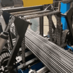 Video thumbnail showing the BTM TT 350 Rebar Bundle Cutting Semi-Automatic Bandsaw