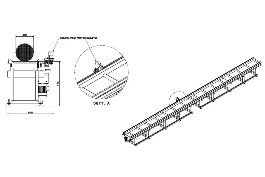BTM TT 350 Rebar Bundle Cutting Semi-Automatic Bandsaw image 13