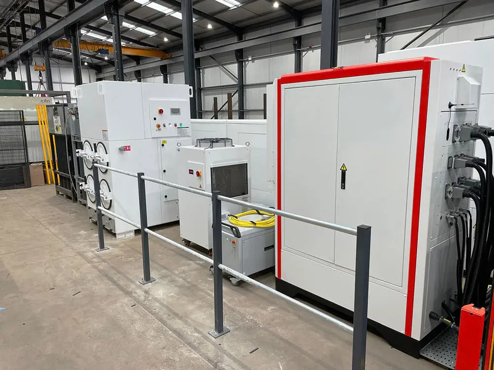 Morgan Rushworth XTM Electrical Cabinents, Resonator and Extraction