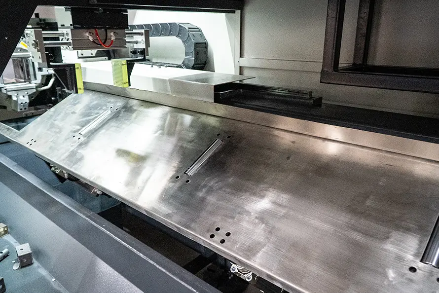 Morgan Rushworth XTC XTE Servo Controlled Outfeed Support