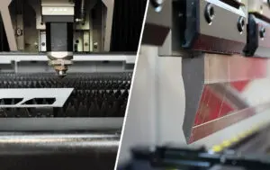 laser to press brake