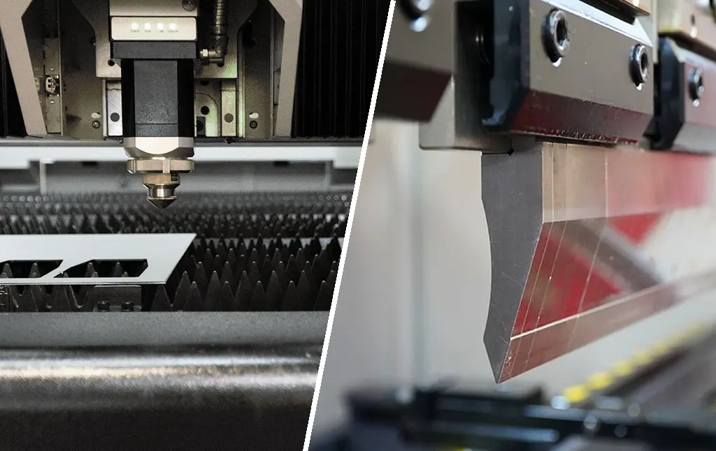 laser to press brake
