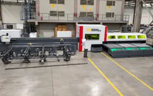 planning tube laser infeed outfeed