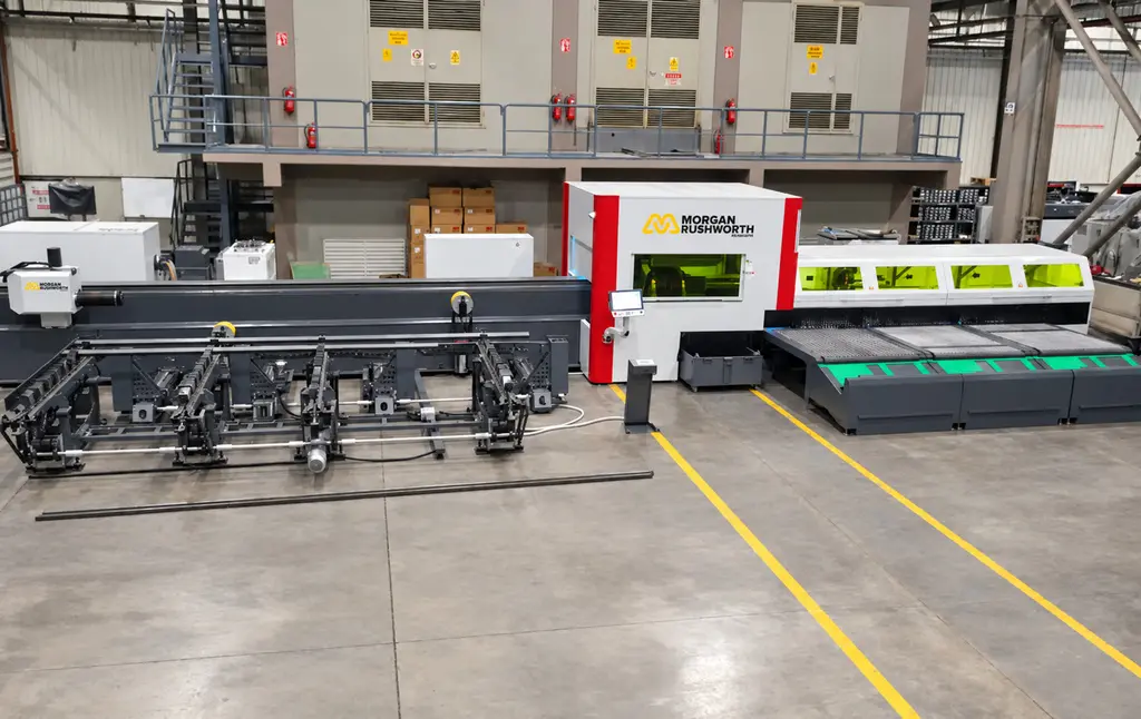 planning tube laser infeed outfeed
