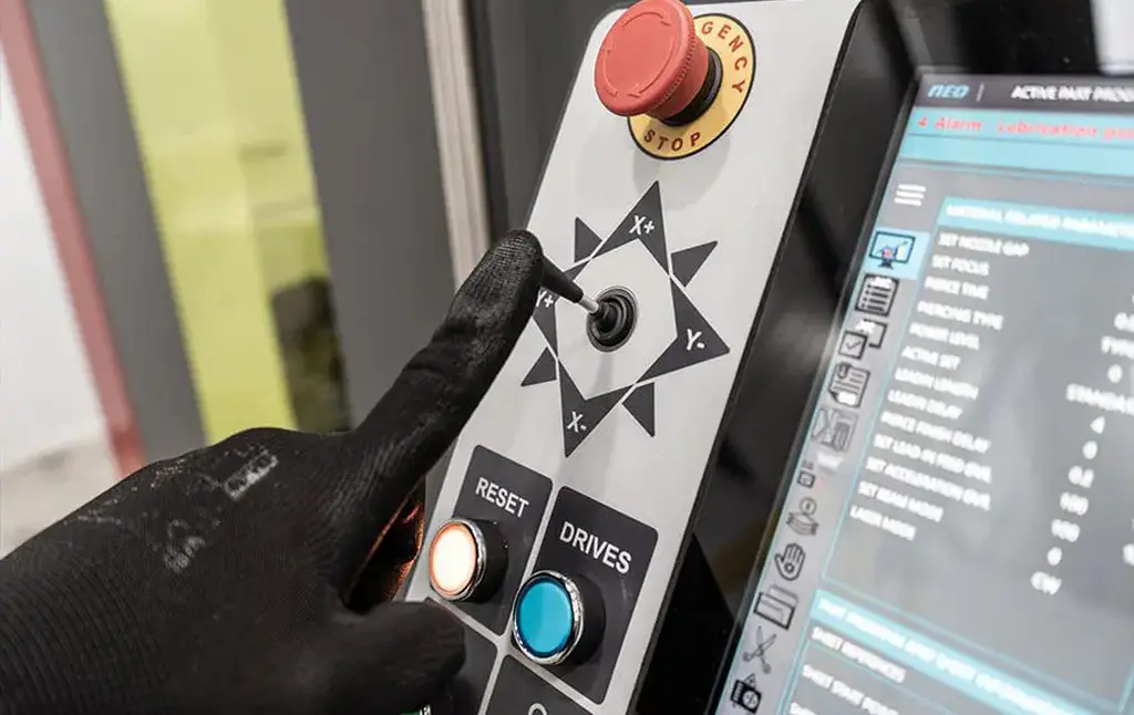 preparing fibre laser unattended cutting