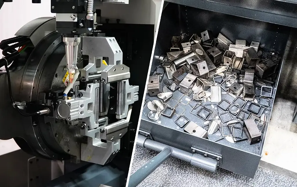 tube laser remnants