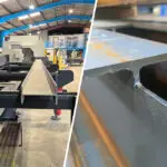 tube laser sections