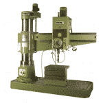 Front view Bema MG1675 Radial Arm Drill with table
