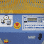 Ariel view of the Bianco 370A CNC and 370A DS CNC Control Panel