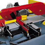 Detail of the Automatic Right Swing on a Bianco Bandsaw