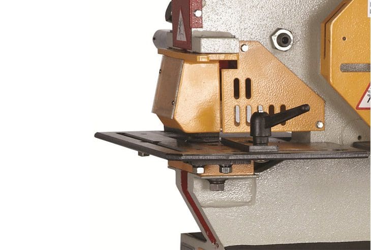 Close up of Punch Station