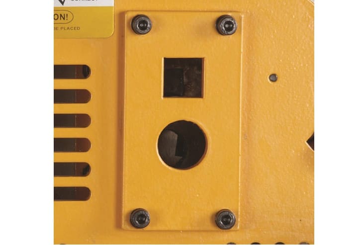 Close up of Section Cutting Station