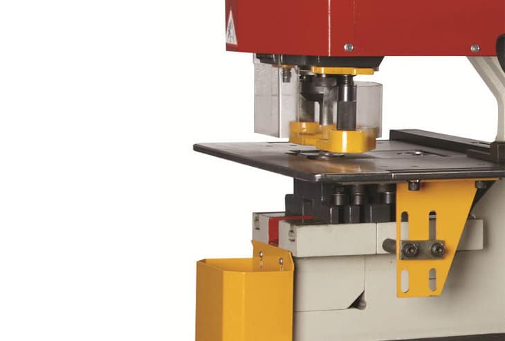 Close up of the Punching Station
