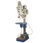 Front view Meyer-SR32AE-Pillar-Drill-with-tilting-head-detail
