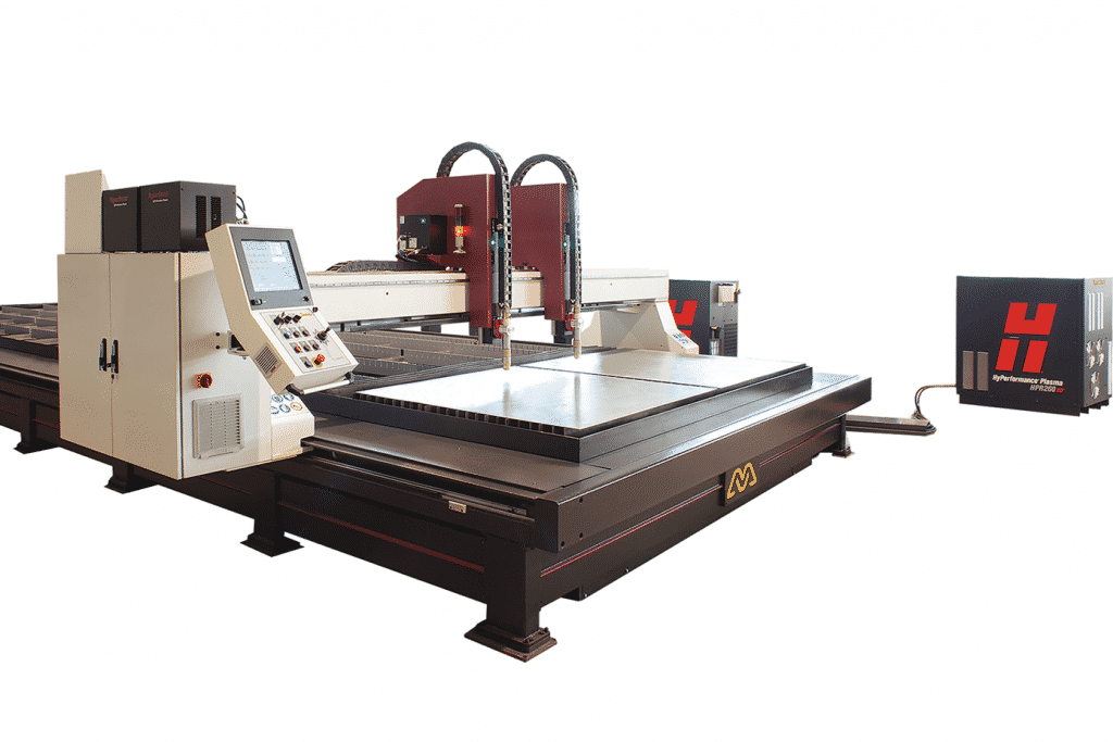 Side view Morgan-Rushworth-HDPX-High-Definition-CNC-Plasma-Cutting-Machine