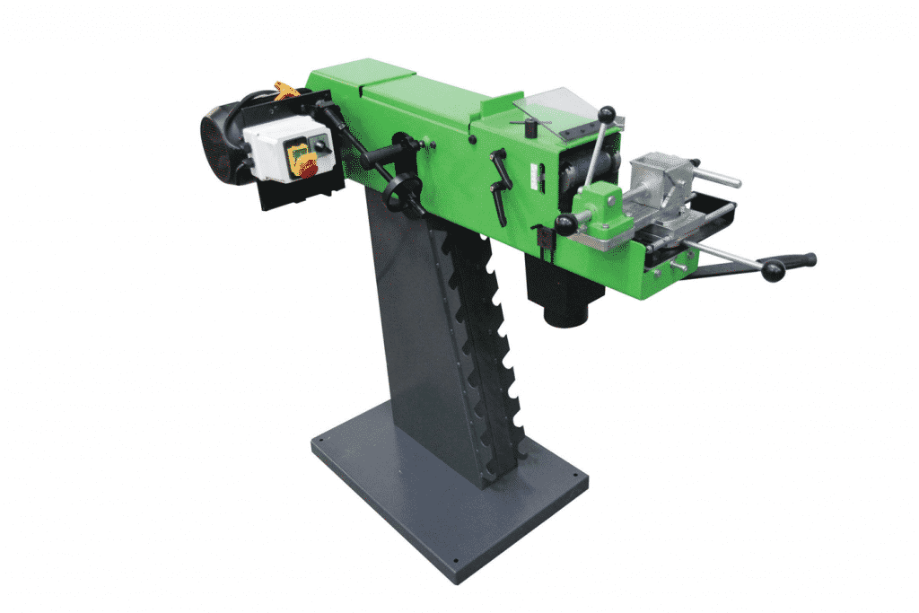Front view RVD P100 Belt Grinder