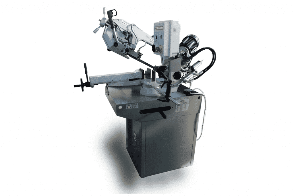 Front view Thomas Zip 22 Pull down Auto Down Feed Bandsaw
