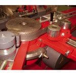 Curvassi C100 Pipe Bending Machine Close Up