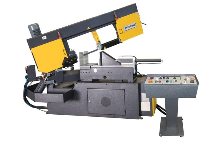 Side viewSterling SRA DGSA Semi Automatic Bandsaw 415V