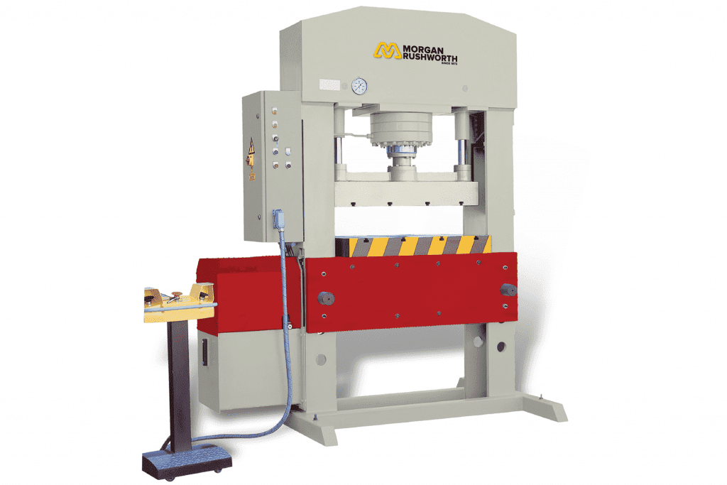 Front view Morgan-Rushworth-HFPX-H-Frame-Press