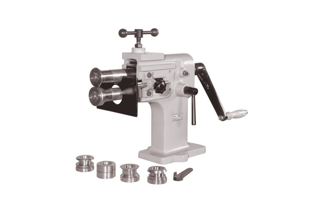 Front view Morgan-Rushworth-MS-2501.25-Manual-Swaging-Machine