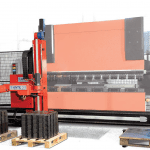 Front view Antil-Robotic-Arm-attached-to-a-press-brake