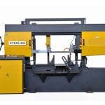 Front view Sterling STC380 SA Twin Column Semi-Automatic Bandsaw