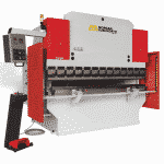 Front view of the Morgan Rushworth PB NC Press Brake